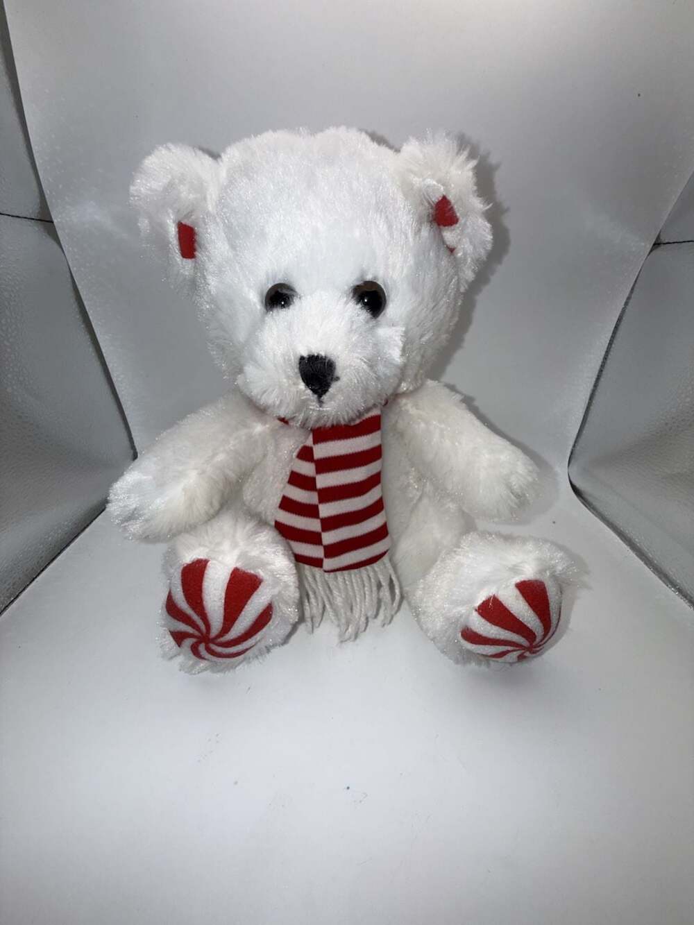 American Greetings White Christmas Teddy bear